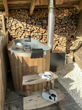 Chalet accueillant à Saint-Sylvestre avec baignade nordique